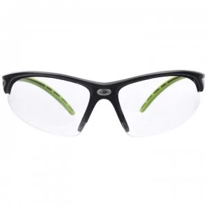 image of Dunlop I-Armor Squash Glasses - Black/Green