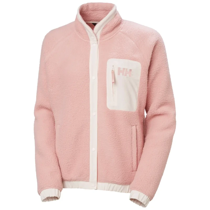 Image of Womens fleece Helly Hansen Imperial Pile Snap Rose Female L