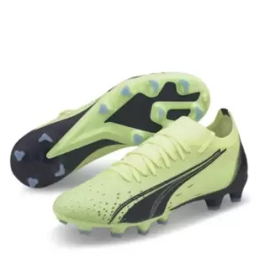 image of Puma Ultra 3.1 Womens FG Football Boots - Yellow