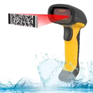 image of Adesso NuScan 5200TU - Antimicrobial & Waterproof 2D Barcode Scanner