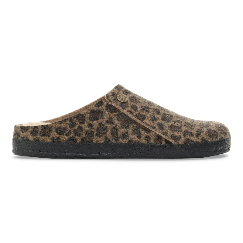 Image of Birkenstock Clogs Birkenstock Zermatt Wool Felt Marron Unisex 37