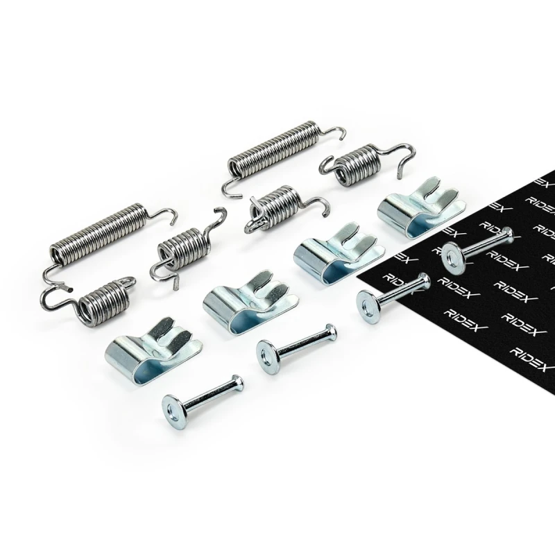 Image of RIDEX 1337P0011 Accessory Kit, parking brake shoes Rear Axle Accessory Kit,parking brake shoes (1337)