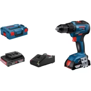Image of Bosch GSR 18V-55 18v Cordless Brushless Drill Driver 2 x 2ah Li-ion Charger Case