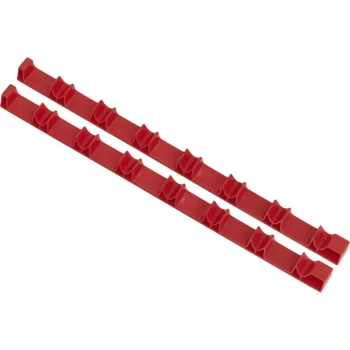 Image of SR01 Screwdriver Rack 2pc - Sealey
