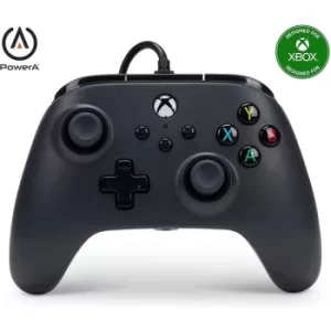 image of PowerA Black Wired Controller For Xbox Series X|S