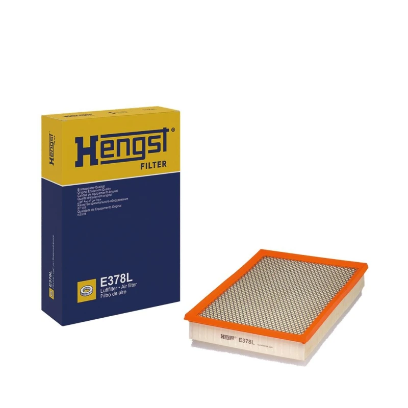 Image of HENGST FILTER E378L Air filter Filter Insert Air Filter (8)