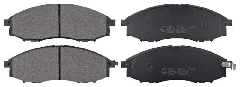 Image of A.B.S. 37541 Brake pad set with acoustic wear warning Brake Pad Set,disc brake (402)