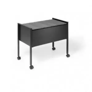 Image of Durable ECONOMY Suspension File Trolley 80 Black