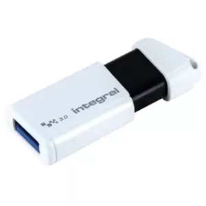 Image of Integral 128GB Turbo USB 3.0 Flash Drive - White - 400MB/s