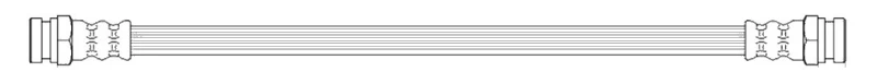 Image of K&K FT8427 Brake Hose Brake Hose (83)