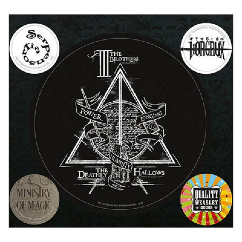 Image of Harry Potter Deathly Hallows Stickers Multi unisex