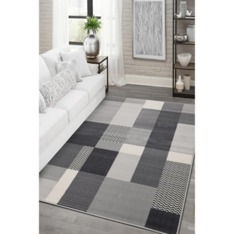 Image of Homemaker Montreal Rug41 - Grey Grey 60x100cm