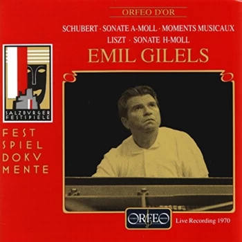 Image of Franz Schubert - Piano Works (Gilels) CD