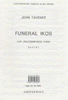 Image of John Tavener Funeral Ikos Paperback