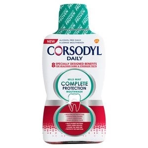 image of Corsodyl Daily Mouthwash Mild Mint 500ml