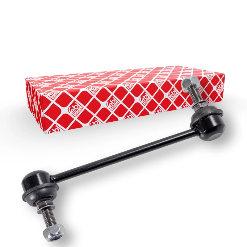 Image of FEBI BILSTEIN 48148 Anti-roll bar link Rear Axle Right Steel Link Stabiliser (3229)