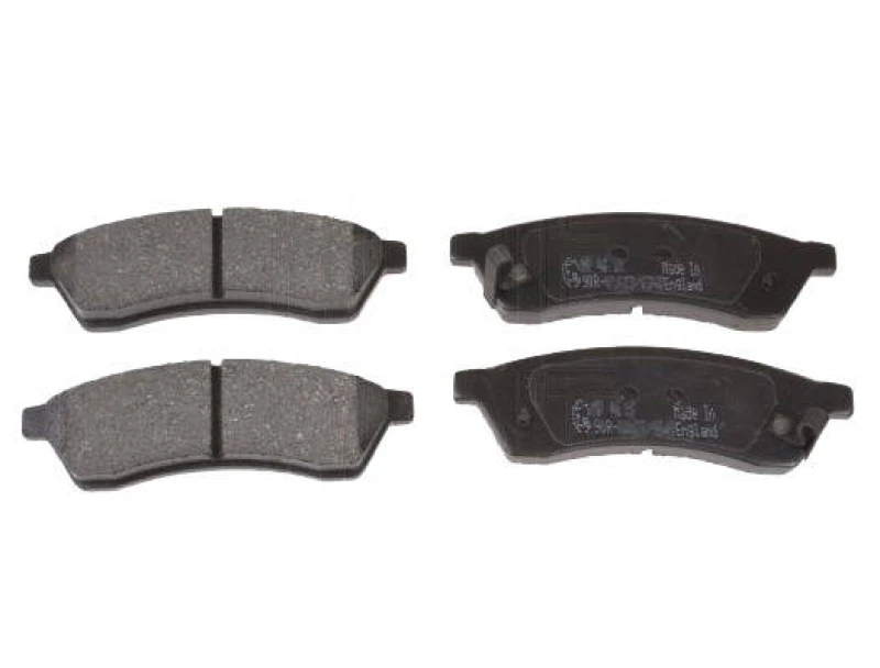 Image of Blue PRINT ADG042114 Brake pad set Rear Axle, with acoustic wear warning Brake Pad Set,disc brake (402)