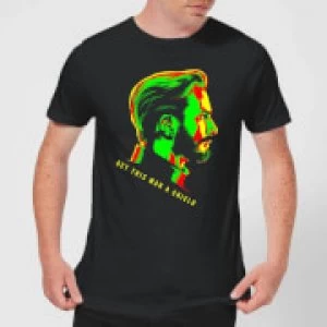 Image of Avengers Get This Man A Shield Mens T-Shirt - Black