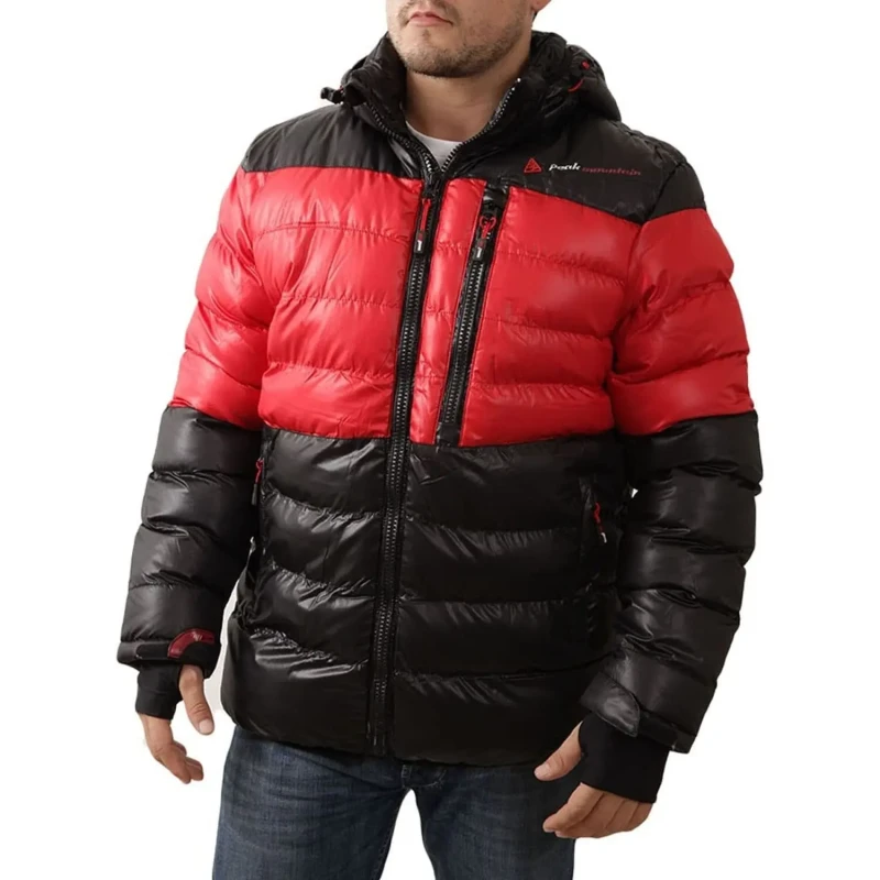 Image of Peak Mountain Ski jacket Peak Mountain Captin Noir Male 2XL CAPTIN/YL/B/NOIR - ROUGE