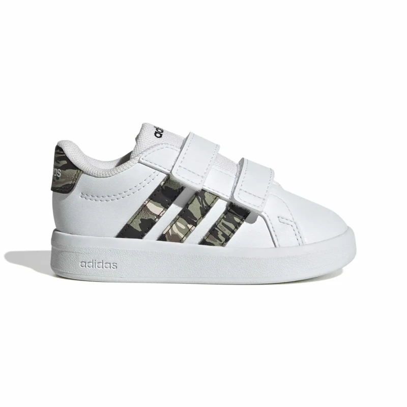 Image of Adidas Baby logo sneakers adidas Grand Court 3.0 Blanc Unisex 21