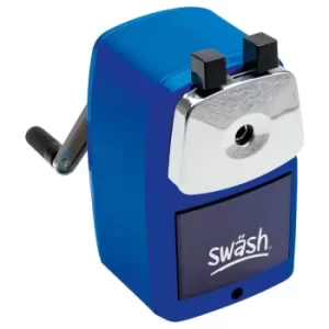 Image of Swash Blue Metal Desktop Sharpener
