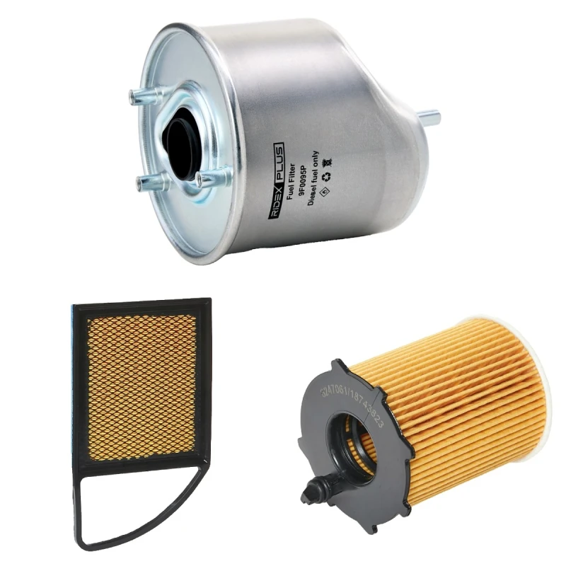 Image of RIDEX PLUS 4055F7857P Filter Set with gasket/seal Filter Set (4055)