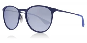 image of Ray-Ban RB3539 Sunglasses Rubber Electric Blue 90221U 54mm