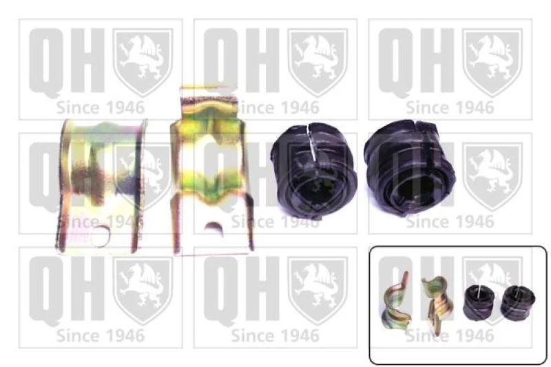 Image of QUINTON HAZELL Repair kit, anti-roll bar bush QUINTON HAZELL EMBK3097