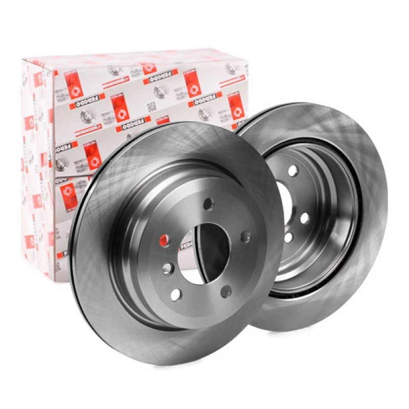 Image of FERODO DDF1697 Brake disc Vented, Oiled, with bolts/screws Brake Disc (82)