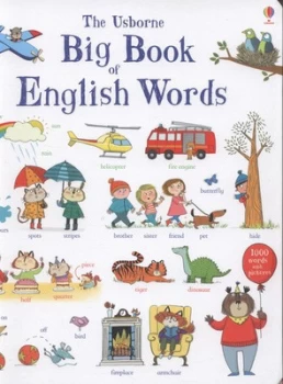 Image of The Usborne Big Book of English Words by Mairi Mackinnon Hardback