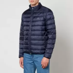 image of GANT Men Light Down Jacket (L) Blue