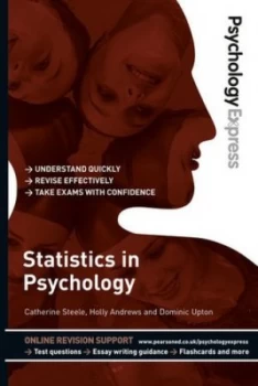 Image of Statistics in Psychology by Catherine Steele Paperback