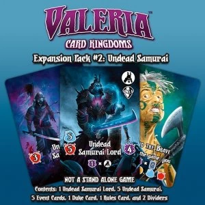 image of Valeria Card Kingdoms Expansion Pack 02 Undead Samurai