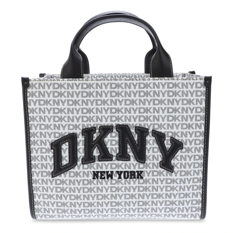 Image of DKNY Hadlee Tote Bag White Black female One Size