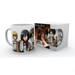 Image of Attack On Titan Season 2 Lineup Mug