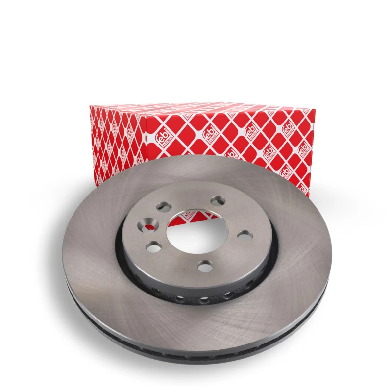 Image of FEBI BILSTEIN 17963 Brake disc Front Axle, internally vented, Coated Brake Disc (82)