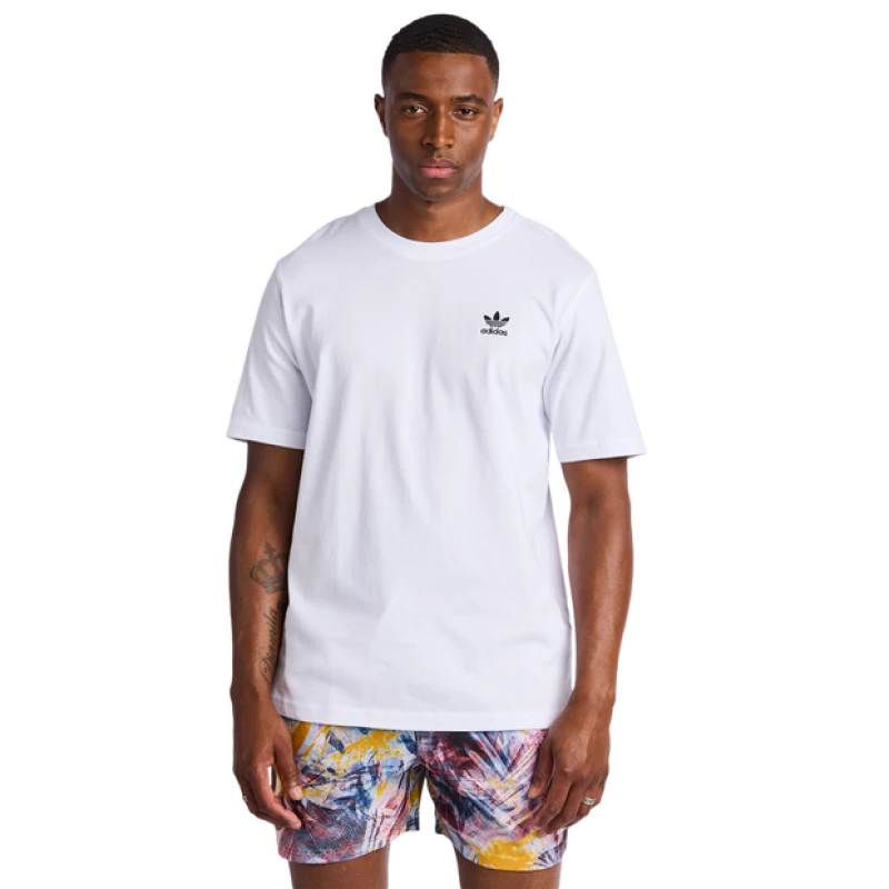 Image of Adidas Men T-Shirts - White - Size L
