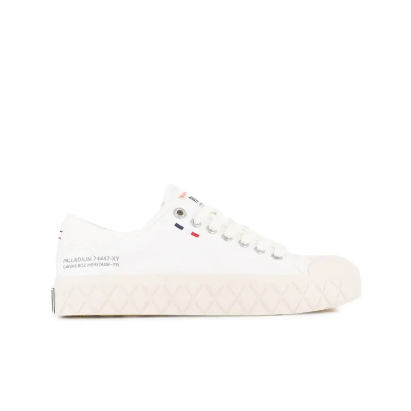 Image of Palladium Boots Unisex PALLA ACE CVS ORG STAR WHITE