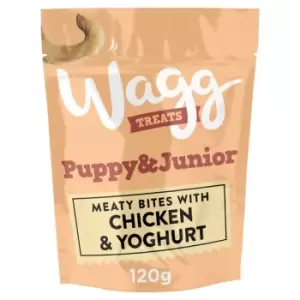 Wagg Puppy and Junior Treats Chicken and Yoghurt 120g