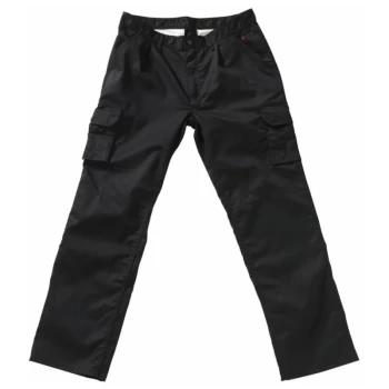 image of 76C54 Pasadena Mens Black 38S Trousers - Mascot