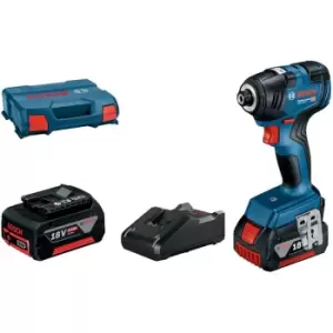 Image of Bosch GDR18V-200 18V Impact Driver Brushless GDR18V200 & 2 x 5.0Ah Batteries