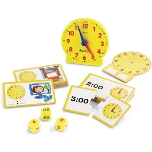 Image of Learning Resources Time Activity Set For Kids