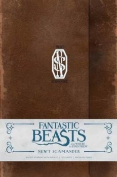 Image of Fantastic Beasts and Where to Find Them Newt Scamander Hardcover Ruled Journal by Insight Editions Hardback
