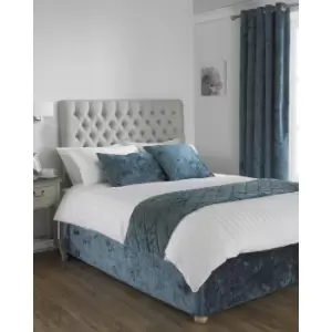 Image of Riva Home Verona Bed Wrap (Super King) (Teal)