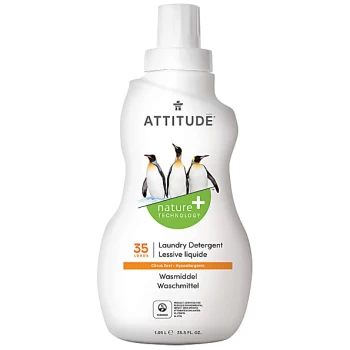 image of Attitude Laundry Detergent Citrus Zest - 35 loads