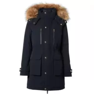 Image of Holland Cooper Womens Multi-Way Expedition Parka Ink Navy Large