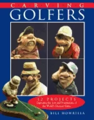 Image of carving golfers 12 projects capturing the joys and frustrations of the worl