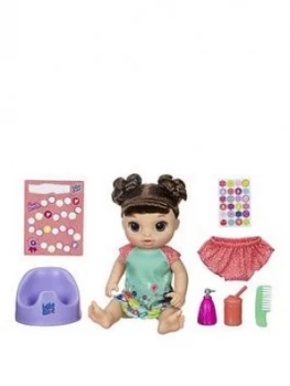 image of Baby Alive Potty Dance Baby (Brown Curly Hair), One Colour