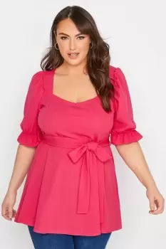 Image of Peplum Top