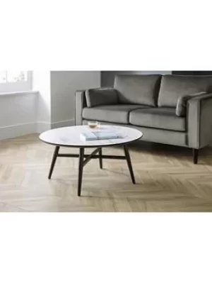 image of Julian Bowen Firenze Marble Effect Coffee Table